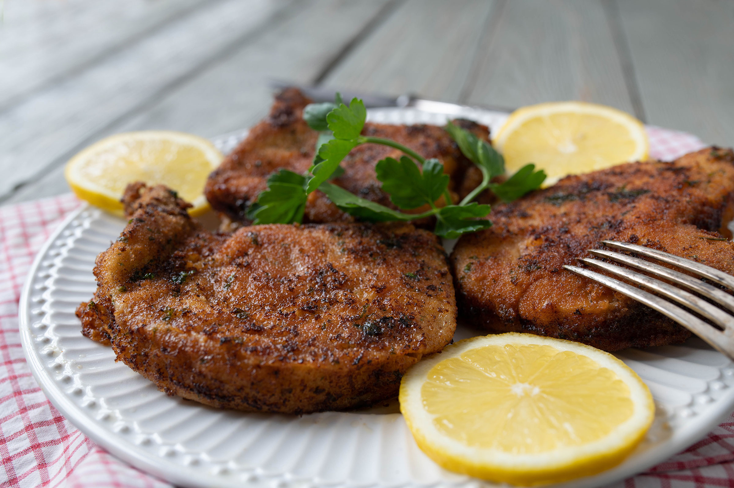 Parmesan Crusted Pork Chops