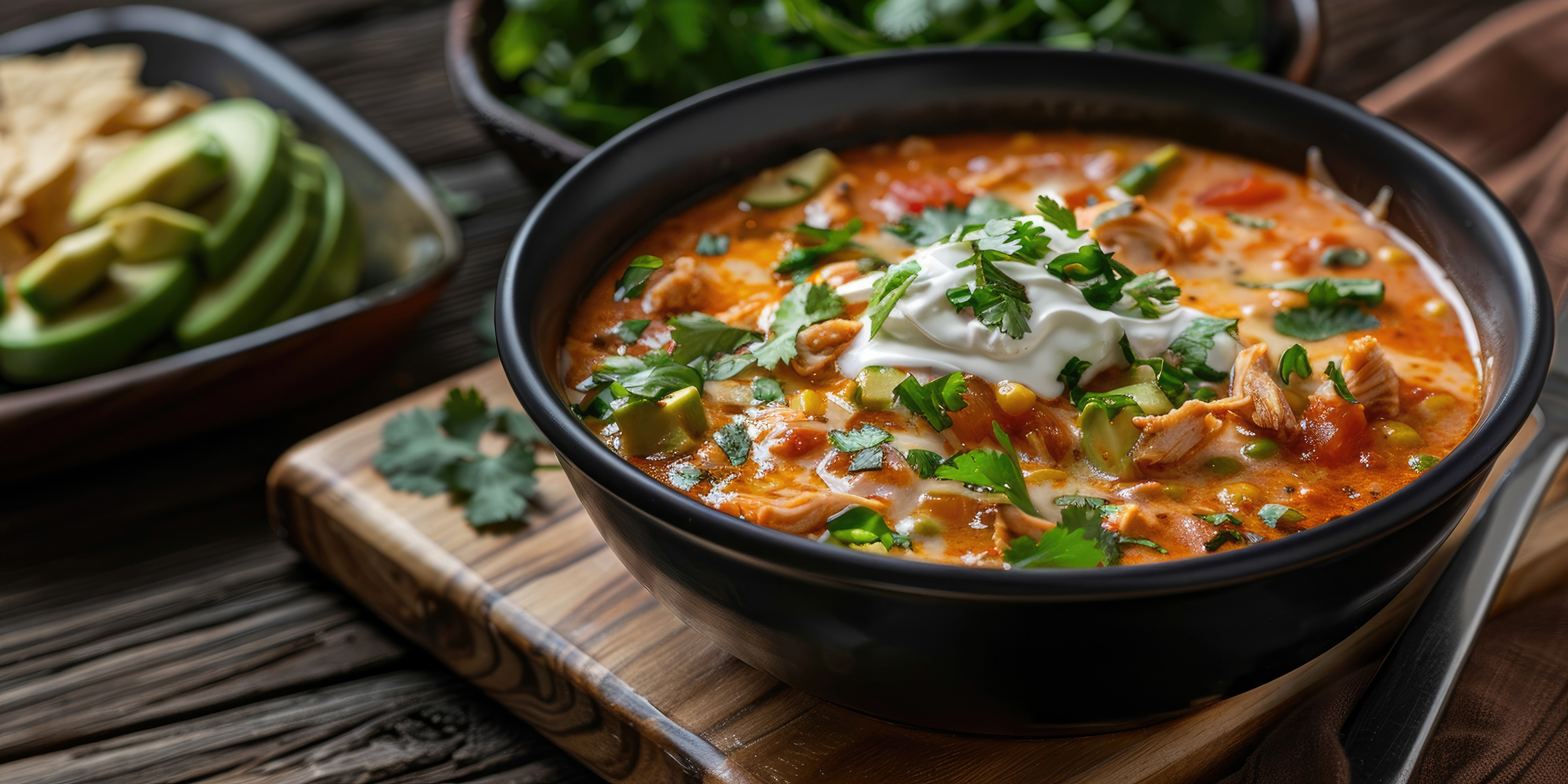 Chicken Enchilada Soup