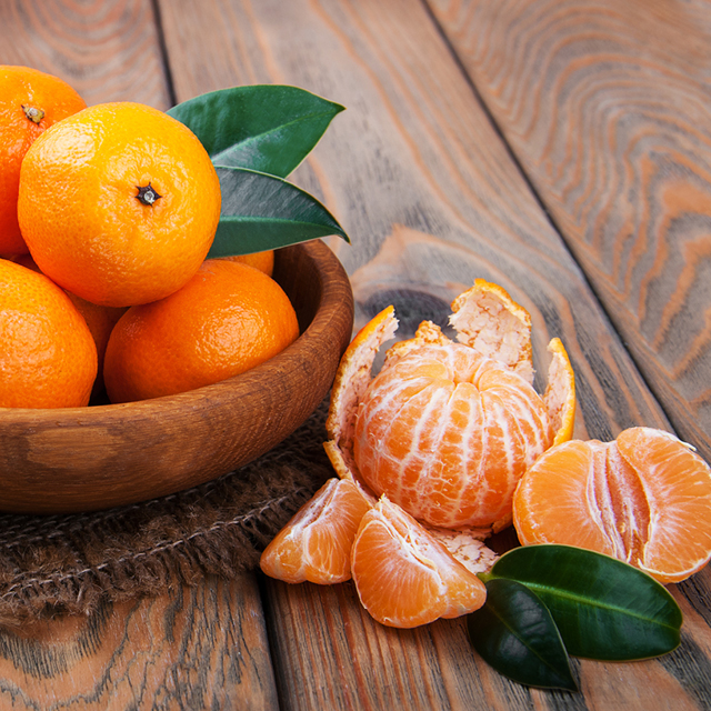 Mandarin Oranges or Red Grapefruit