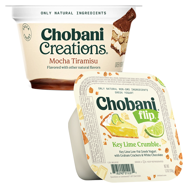 Chobani Flips or Creations Yogurt