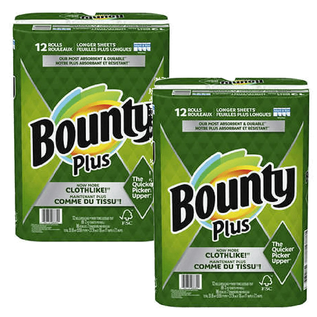 Bounty 12 Roll Towels