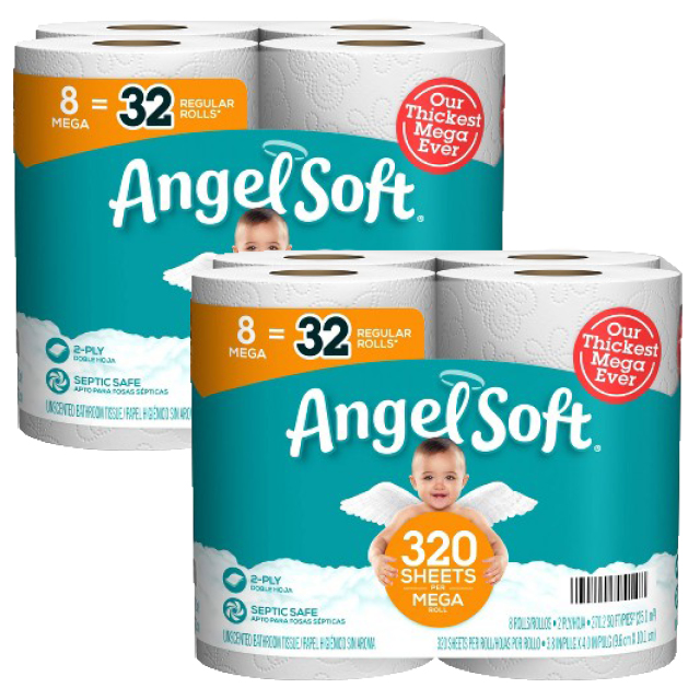 Angel Soft Bath Tissue