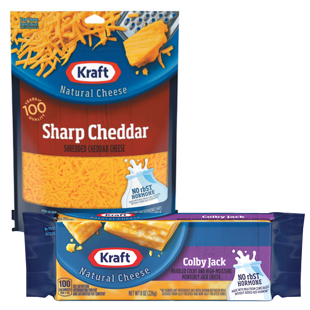 Kraft Shreds and Chunks